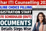 Bihar ITI Counselling 2025